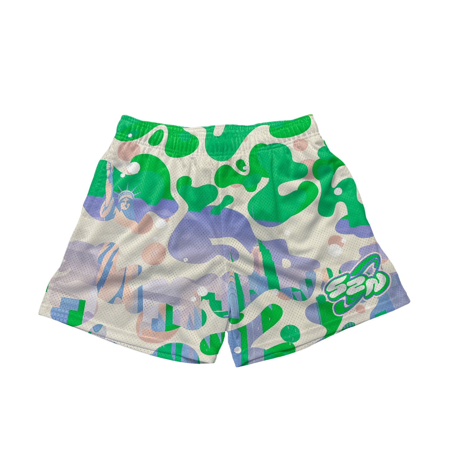 Liberty Green Shorts