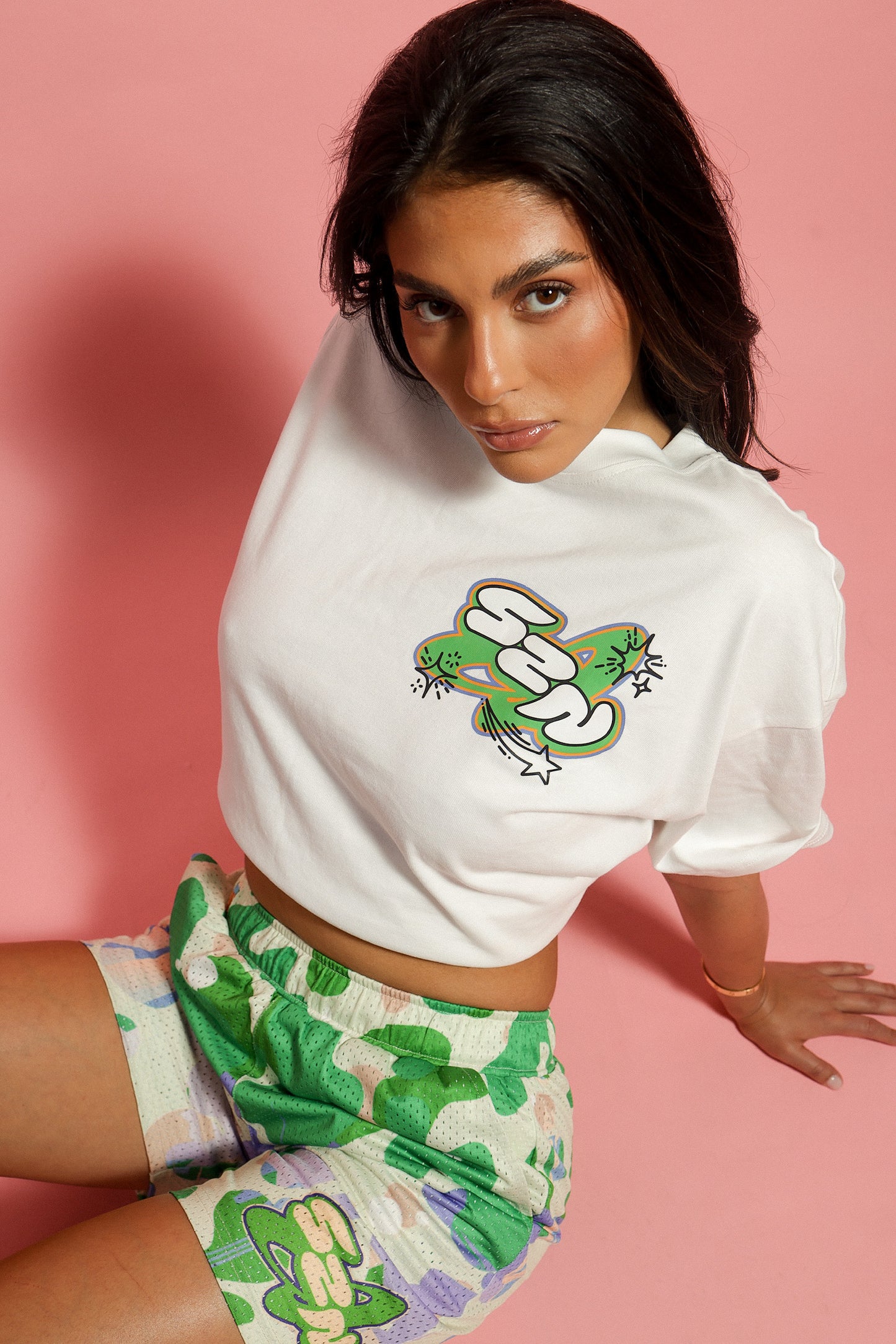 LIBERTY GREEN TEE