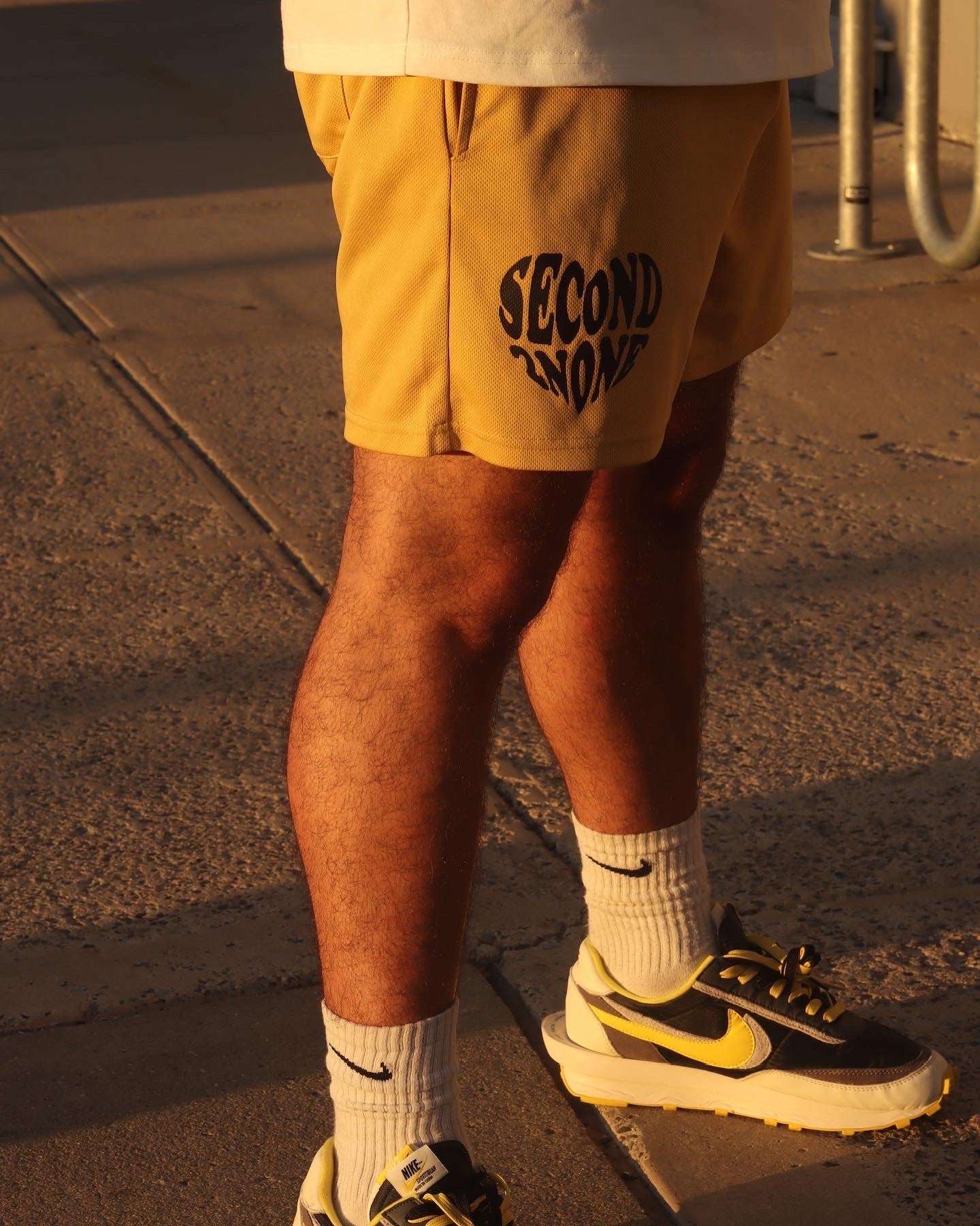 MUSTARD GOLD S2N MESH SHORTS